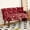 Wine Red, variant on European Style Sofa Chair, Floral Upholstered Small Sofa for Living Room Bedroom Balcony, Decorative Settee, Green