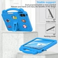 thumbnail image 6 of Dteck for Onn 12.1 inch Tablet Pro 2024 (Model:100146663), with 14 Dolls DIY Figures Handle Stand, Kids EVA Shockproof Cover for Walmart Onn 12.1" Tablet Pro 2024,Skyblue, 6 of 8