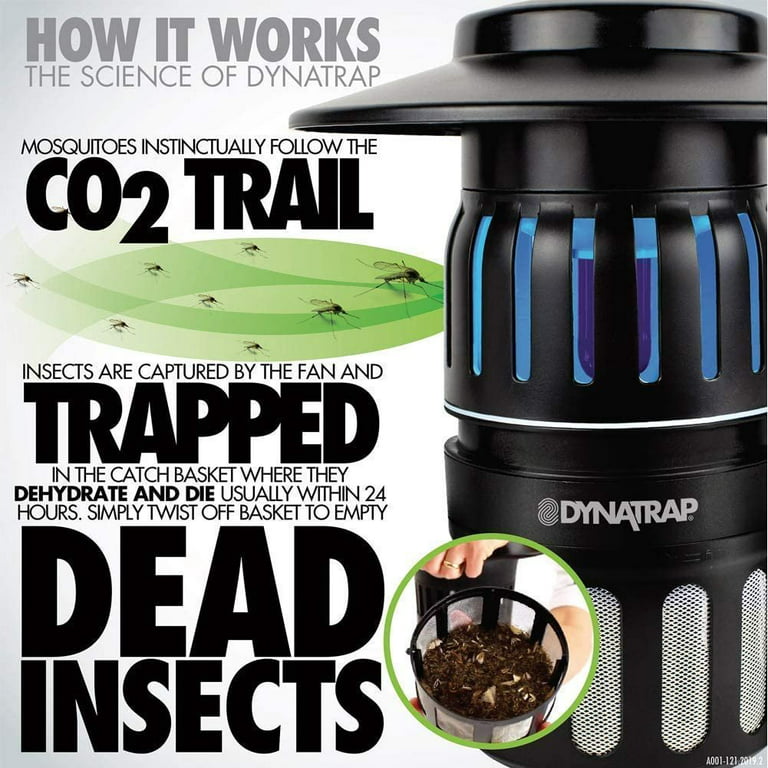 DynaTrap DT1050-TUNSR Insect and Mosquito Trap - Black DT1050 