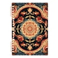 thumbnail image 2 of Tribal Pattern Boho Ring Binder Notebook Journey Note Diary College Ruled Spiral Notebook Study Loose Leaf Paper A5 60 Pages, 2 of 8