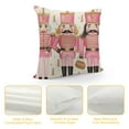 thumbnail image 4 of GOSMITH  Pink Christmas Pillow Covers Christmas Pillows Decorative Throw Pillows Cases Farmhouse Christmas Tree Santa Nutcracker Christmas Decorations Holiday Decor, 4 of 5