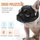 thumbnail image 5 of Dog Muzzle Breathable Mesh for Short Snout Dogs Prevent Biting Barking, 5 of 5