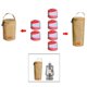 thumbnail image 4 of Cilindro de gas al aire libre a prueba de agua, bolsa protectora de gran capacidad, botella plana de gas, tanque de propano, bolsa de almacenamiento p Soledad Cubierta de botella de gas al aire libre, 4 of 10