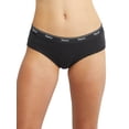 thumbnail image 2 of Hanes Originals Women's Hipster Underwear, Breathable Cotton Stretch, 3-Pack, 2 of 7