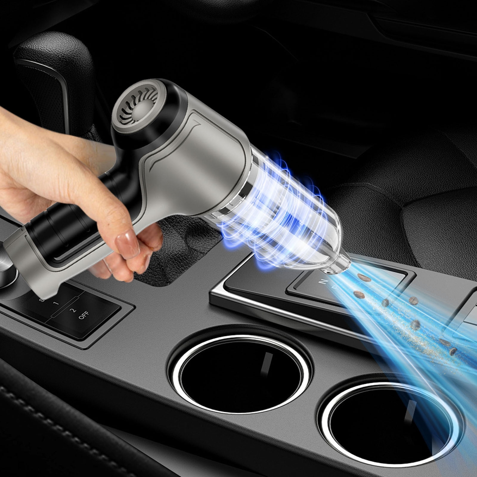 wznxdo 2025 Hot Sale Brushless Adjustable Handheld Wireless Car Vacuum Cleaner Home Gift