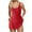 AA-Red, variant on lcziwo Sales Today Women's One Piece Tankini Swimsuits Casual U Neck Tie Side Swimdress Summer Sleeveless Padded Bathing Suit Vacation Beach Outfit Army Green XXL
