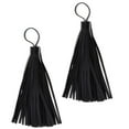 thumbnail image 1 of maskred Trendy 2 Pieces Leather Tassels DIY Jewelry Findings Key Chain Ring Bags Charms Style A 2Set, 1 of 6