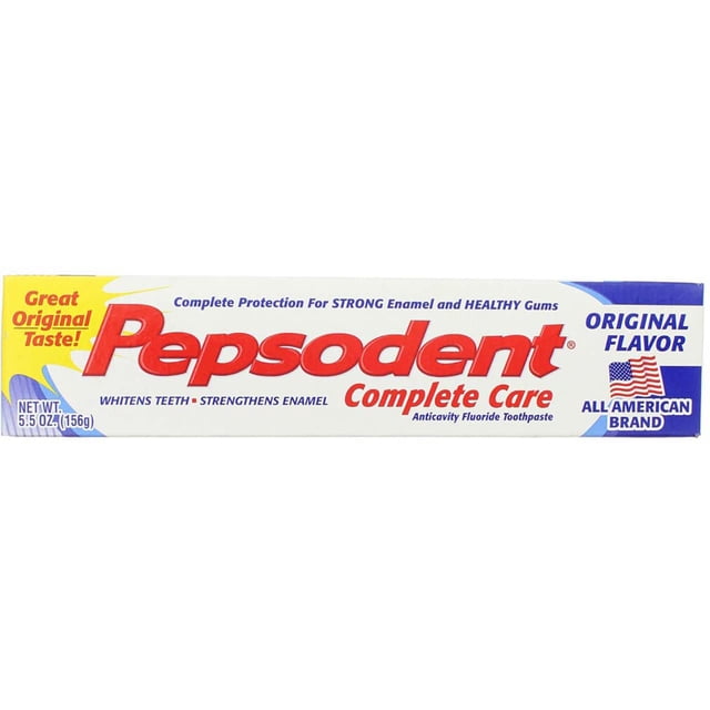 Pasta de dientes Pepsodent Complete Care Anticaries 163 ml, paquete de 6