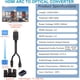 thumbnail image 3 of KSRplayer Convertidor de Arco HDMI a Audio Óptico de 192KHz – Plug & Play con Cable Integrado de 3.4ft/1.05M, Adaptador Extractor de Audio para TV a Barra de Sonido/altavoz,, 3 of 15