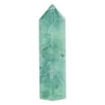 thumbnail image 2 of Piedra de Cristal de Fluorita Verde, Columna Hexagonal, Piedra Energética para Acuario, Decoració de Maceta, Aprendizaje para Niños, 2 of 7