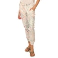 thumbnail image 2 of Womens Casual Tie Dye Pants with Pockets, Green Bloom, Size: S, Exist, 2 of 2
