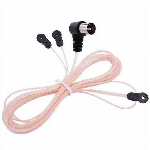 SharkTRUE Aerial FM Antenna 75 Ohm F Type Male Plug For Home Signal Receiver StereoGK5S