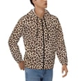 thumbnail image 4 of Zip Up Hoodies for Men - Leopard Print-2 Long Sleeve Comfrt Men'S Fashion Hoodies & Sweatshirts, Jackets for Men Hoodies Pullover Clothing Clothes with Pouch, 4 of 5