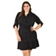 thumbnail image 4 of Vestido camisero con volantes Roman Fashion Tallas Extras 2386 Negro 42, 4 of 6