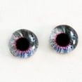 thumbnail image 2 of Clockwork Steampunk Glass Eyes in Purple and Blue, 2 of 9
