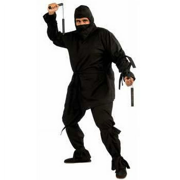 Forum Novelties Ninja Costume for Adults with Deluxe Design, Unisex, XL