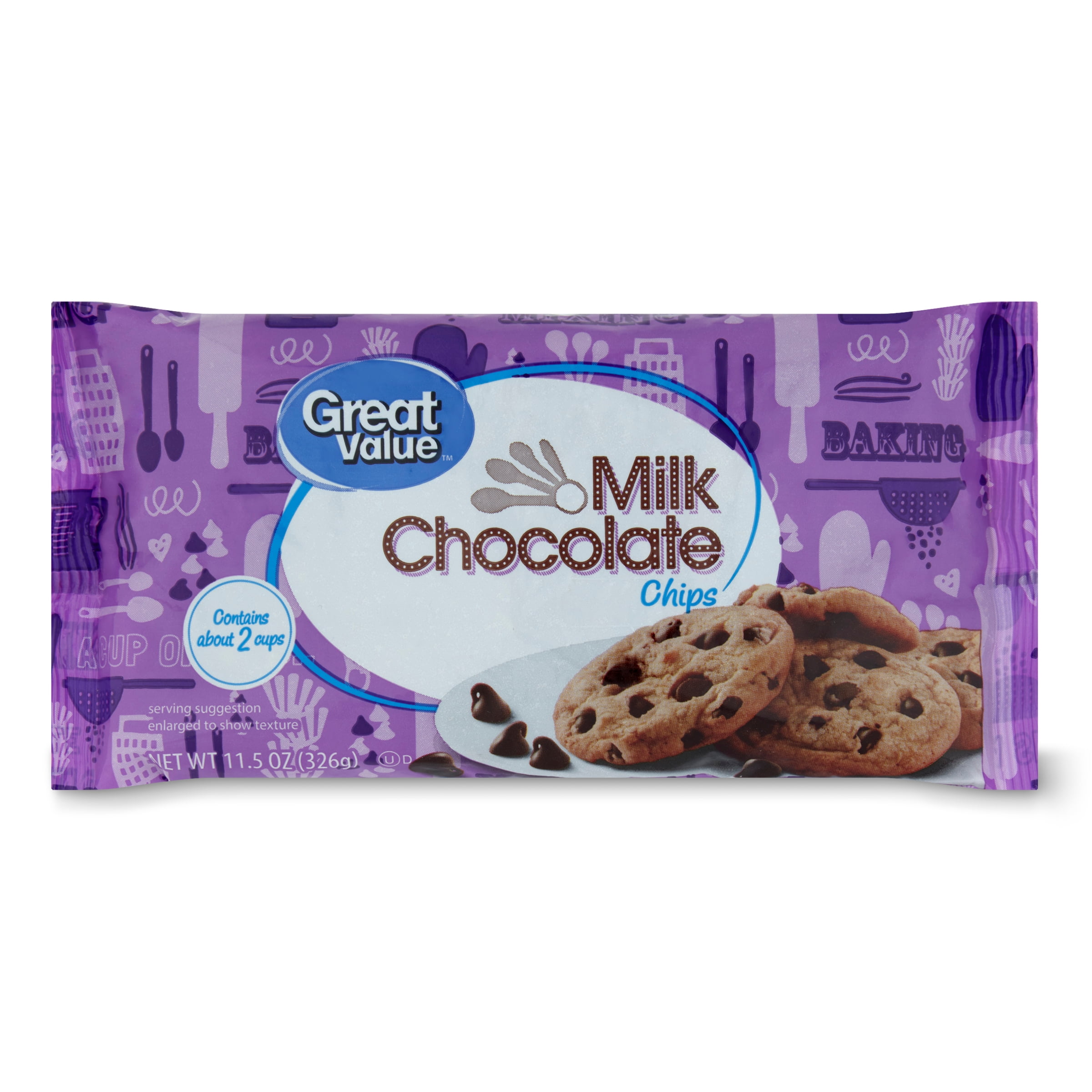 Great Value Milk Chocolate Baking Chips 11 5 Oz great-value-milk-chocolate-baking-chips-11-5-oz