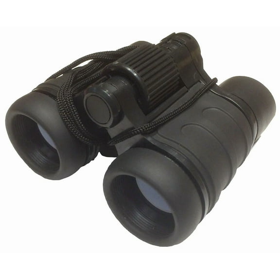 4X Mini Black Outdoor Binoculars - Blue Coated Lenses (Toolusa: Mg-B-89220)
