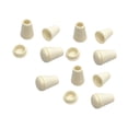 thumbnail image 2 of HILABEE 10 Pieces Bell End Stoppers Fasteners for Paracord Drawstring Bag DIY Crafts Beige, 2 of 9