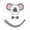 Grey%GC100, variant on SJLDQY Carnival Boys Girls Mouse Dress Up Sexy Headwear Accessories Outfits Party Stage Performance Clothes Set