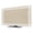 Beige, Oatmeal, Sand, Ivory, variant on Black Grid TV Cover for 50 Inch Screen, Stretch Fabric Dustproof TV Display Protector, Retro Minimalist Lines Stripes White Elastic Slipcover Monitor Cover for Indoor Desktop Computer 43.6"x24.5"