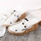 thumbnail image 5 of WILLBEST Sandalias De Plataforma Para Mujer, Sandalias De Cuña De Verano A La Moda Para Mujer, Sandalias Transpirables Con Punta Redonda, Zapatillas Cómodas Para La Playa, 5 of 7