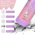 thumbnail image 3 of mininoo Kids Water Bottle, 16oz Girls Water Bottle for School with Straw Lid, Gifts for Kids, Cute Bunny & Egg Design, 3 of 5