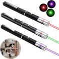 thumbnail image 1 of XIMIBI 3 Pcs Vert Rouge Violet Stylo à Clic à Pois Longue Portée pour Intérieur Jouets Interactifs d'Enseignement pour Chat Pointer Chiot Chaton Lanceur Clic Lumineux pour Chien Chat Entraînement Exercice, 1 of 9