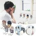 thumbnail image 1 of Invincible Hook Towel Rack | Traceless No Drill Hook for Kitchen & Bathroom | Super Load Capacity | 11 x 7cm Iron Hook | Mounts on Tile, Glass, Mirror, 1 of 4