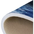 thumbnail image 6 of GZHJMY Ocean Area Rug 3'x5', Night Sky with Moon Stars and Clouds Polyester Area Rug Mat for Living Dining Dorm Room Bedroom Home Decorative, 6 of 6