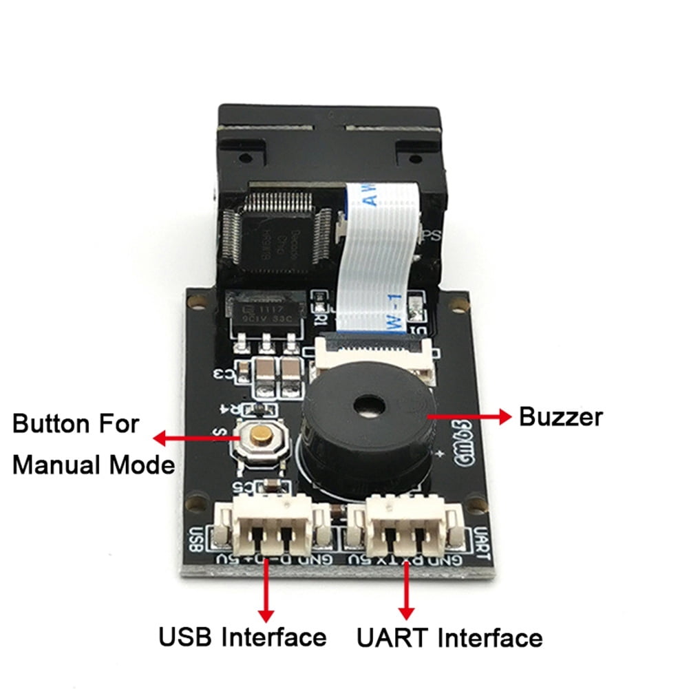 1 x Barcode Scanner-black
