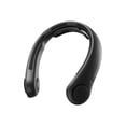 thumbnail image 1 of Ventilador de cuello portátil JISULIFE mejorado de 5 velocidades, 5000 mAh, negro, 1 of 9