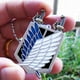 thumbnail image 5 of Attack On Titan Collar/Llavero The Wings Of Freedom Survey Corps Punk Collar/Llavero Regalo Para Anime Fan Cómic Japonés Noticed AP006275-01, 5 of 6