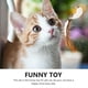thumbnail image 2 of 1 Set of Cat Wand Toys Long Pole Steel Wire Cat Toy Wand with Refills Kitten Toys for Indoor Cats, 2 of 3