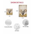 thumbnail image 7 of Vintage Elephants Kitchen Dish Towels for Drying Dishes Set of 2, Spring Summer Sunflowers Daisy Floral Waffle Weave Microfiber Hand Tea Bathroom Towels Quick Dry & Absorbent Towel 12x12, 7 of 7