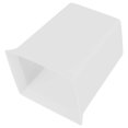 thumbnail image 3 of Household Cleaning Container White Plastic Utility Basket with Ergonomic Handle Compact Storage Solution 1Set, 3 of 5