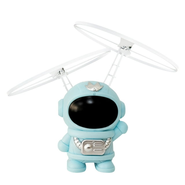 TIELUTT The Astronauts Flying Toy Hand Controlled Flying Toys Led Lights Controller Mini Complete Easter for Kids Cool to Play with Kids 5 Frame Bow Staff Arts