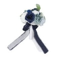 thumbnail image 2 of Wedding Bouquet Vivid Color Holding Flowers Romantic Handmade Elegant Holding Flowers For Parties Offices Shops Gardens, 2 of 21