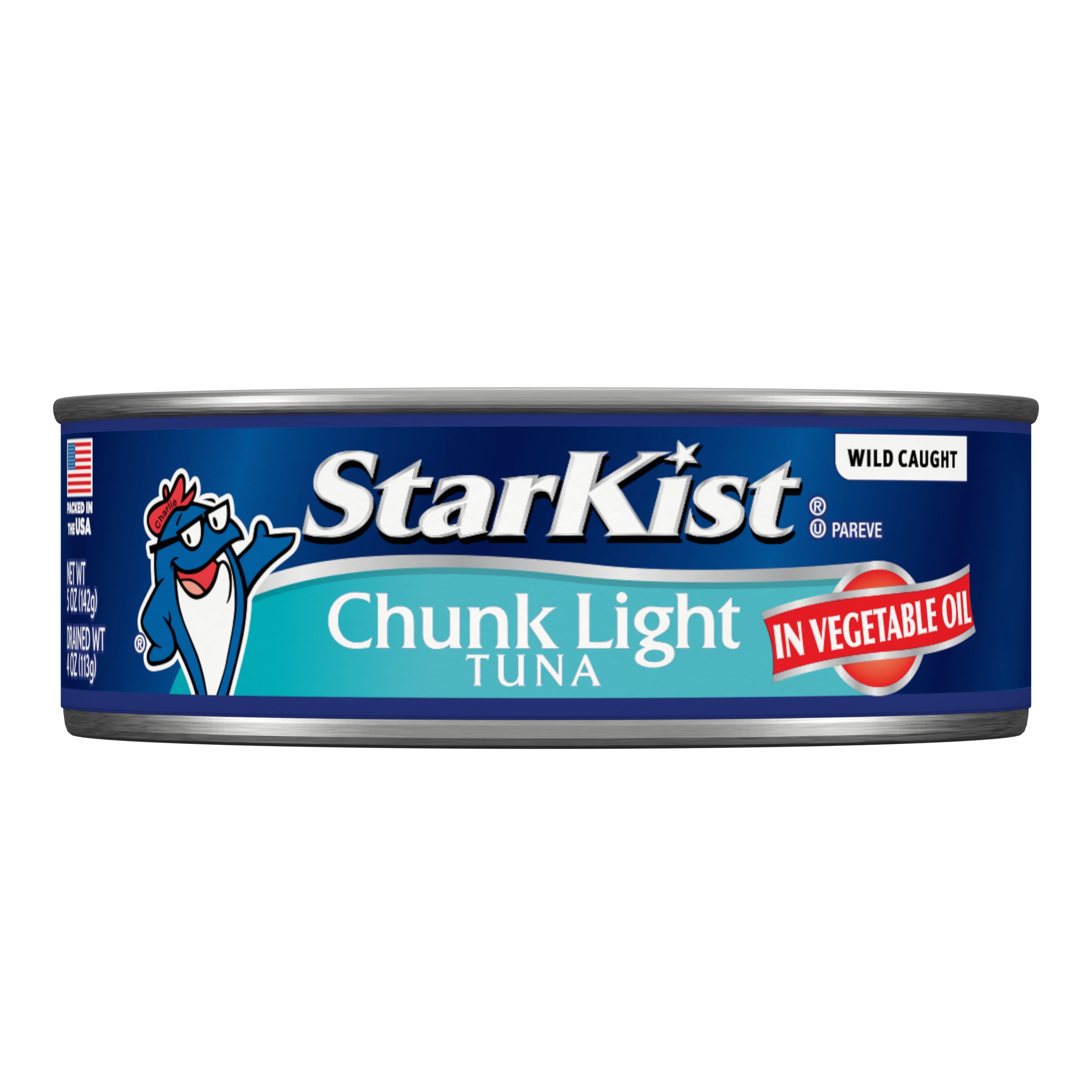 (48 pack) StarKist Chunk Light Tuna in Oil, Wild Caught, 20g Protein, 5 oz Can