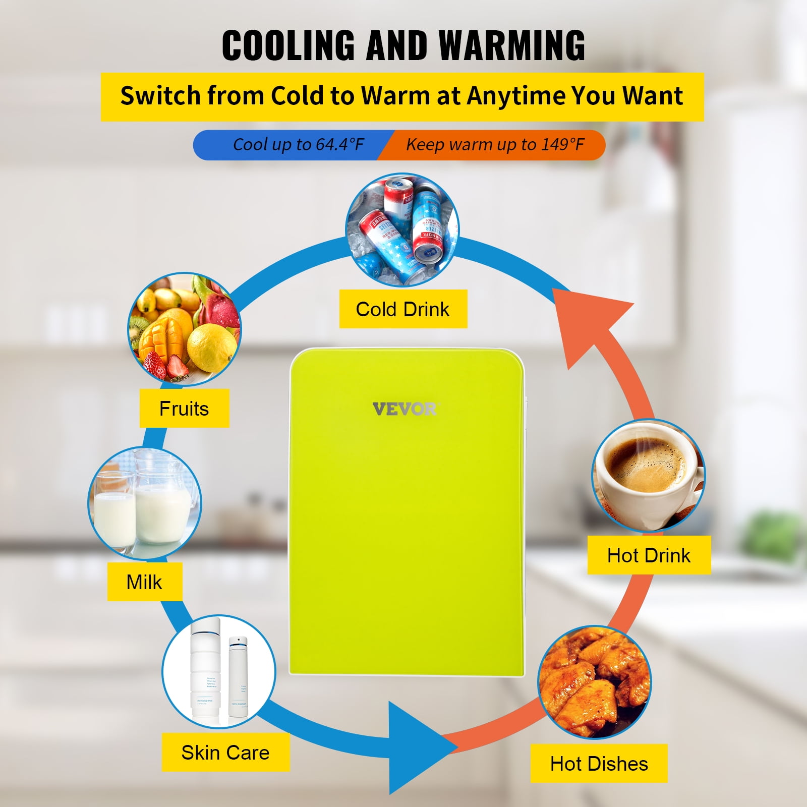 VEVOR 10L Mini Gefrierschrank 48W Minibar Kühlschrank Kühlschrank Klein  Flaschenkühlschrank, Kleiner Kühlschrank, Minikühlschrank Lautlos Kühlschrank  Mini, Mini Kühlschrank Günstig : : Elektro-Großgeräte