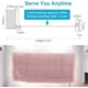 thumbnail image 3 of Retractable Clothesline, Stainless Steel Expandable Clothesline, Portable Clothesline Drying Rack 4.2m Adjustable Wire, Punch and Wall Mount for Indoo, 3 of 5
