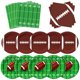 thumbnail image 1 of Kit de artículos para fiestas con temática futbolística, 50 unidades, con platos y servilletas, 1 of 7
