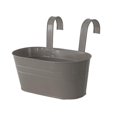thumbnail image 1 of Billuyoard Maceta de cubo de metal con gancho desmontable Cubo de almacenamiento colgante para cerca Ventana Patio Jardín Jardín y Patio Numero 3 Billuyoard HA042815-03, 1 of 6