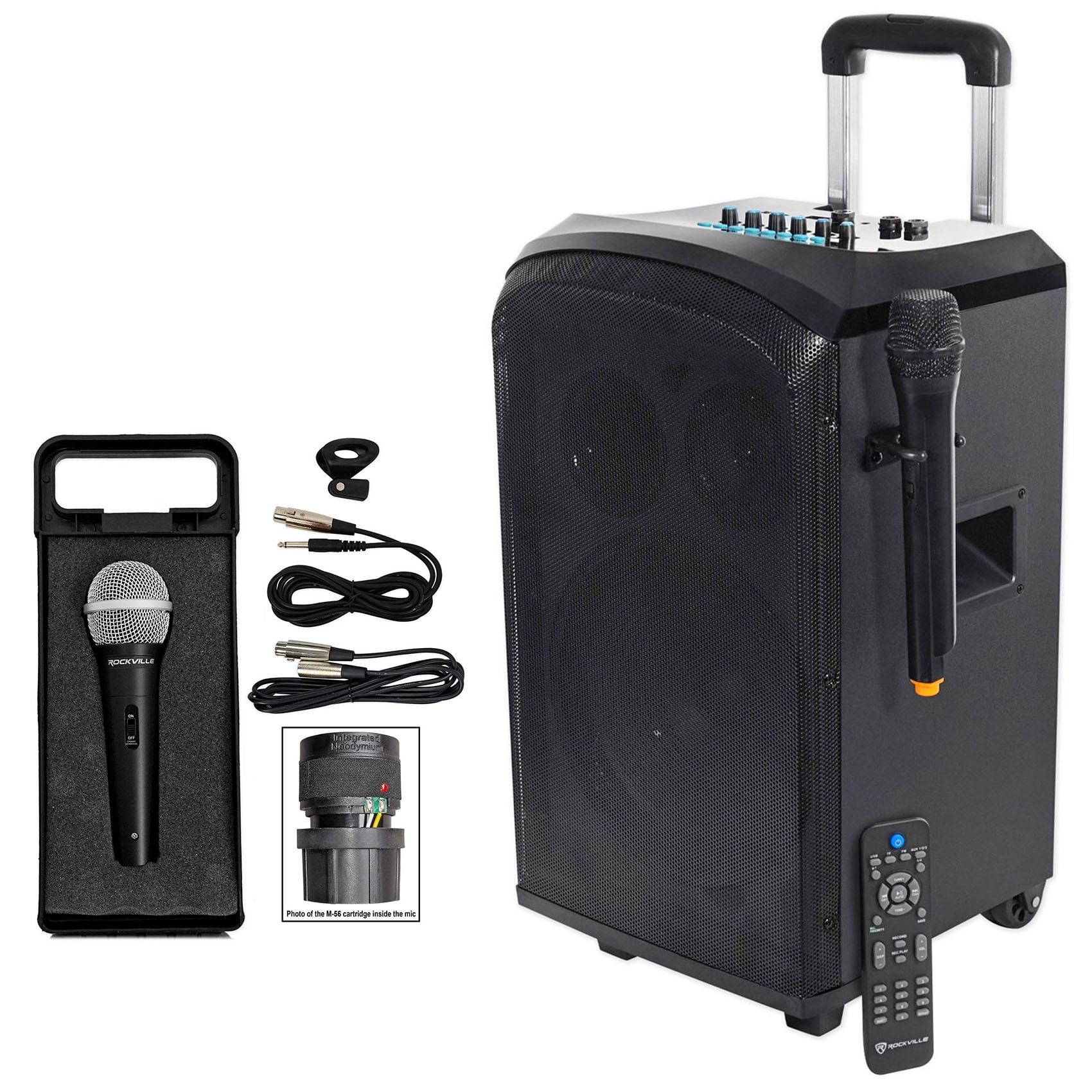 Rockville 10 Portable YouTube Bluetooth Karaoke Nepal Ubuy