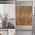 thumbnail image 5 of GZHJMY Leopard Print Dishwasher Magnet Cover Dishwasher Front Door Cover Magnet Sticker, Trimmable Refrigerator Dishwasher Magnetic Decals Kitchen Appliance 23 x 26 Inches Home Decor, 5 of 6