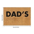 thumbnail image 3 of 16x24 Inch Summer Coir Door Mats Outdoor Rug for Front Door Spring Door Rug Runner Durable and Anti Slip Mats Outdoor or Entryway Rug Indoor Outdoor Mats for Home and Office, DAD'S, 3 of 4