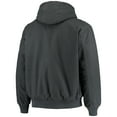 thumbnail image 4 of Men's Dunbrooke Navy New England Patriots Dakota Cotton Canvas Hooded Jacket, 4 of 4