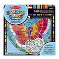 thumbnail image 1 of Melissa & Doug Stained Glass Made Easy Activity Kit: Butterfly - 140+ Stickers, 1 of 5