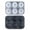 C, variant on Baseball Themed Silicone Ice Tray for Everyday Use in Living Rooms and Rooms with Non- Decorative Ice Cubes for Drinks and