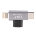thumbnail image 3 of 3.1 Type-C Charger Converter, 3A High Current 2 In 1 Type-C Converter  For  Phones For  Phones Double Type-C Interface,for  + Type-C Interface,Micro + Type-C Interface, 3 of 8